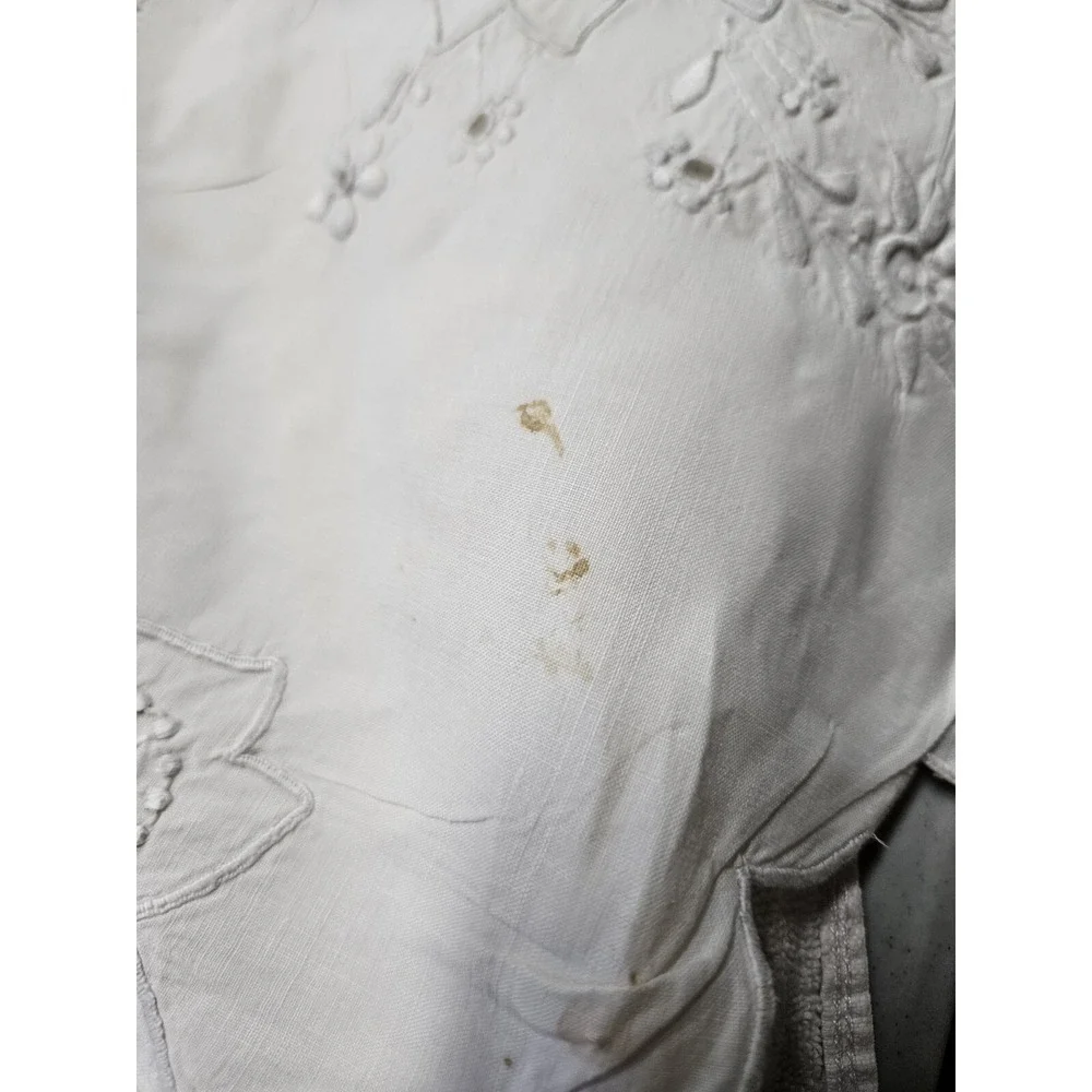 2 Round Antique Table Clothes